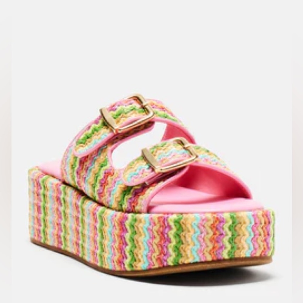 Stay Chill Flatform
Sandals - Pink/combo